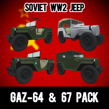[WW2C] GAZ-64 & GAZ 67 Pack