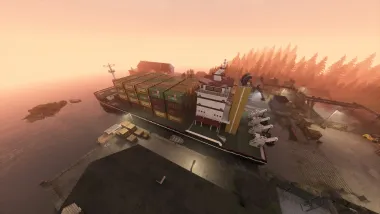 Spawnable Container Cargo Ship 2