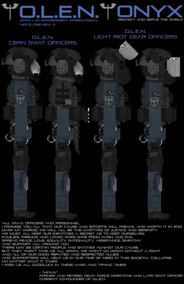 To serve and protect - N0REEs OLEN Private Police Force 5