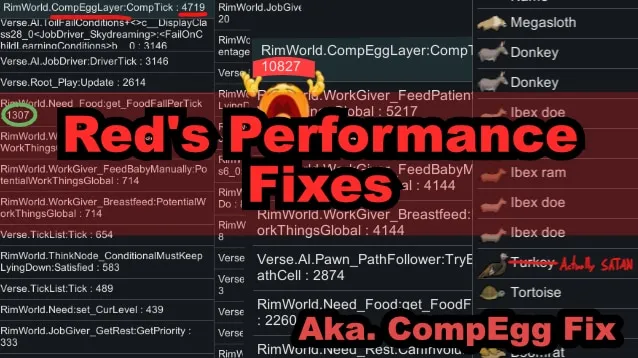 Red's Performance Fixes (aka. CompEgg Fix)