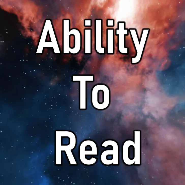 Ability To Read