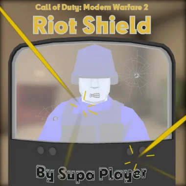 Riot Shield (COD MW2) (Commission)