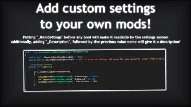 Spawnable Settings Manager 7