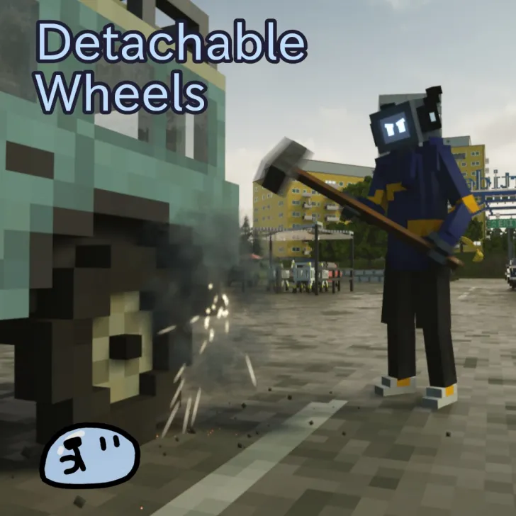 Detachable Wheels