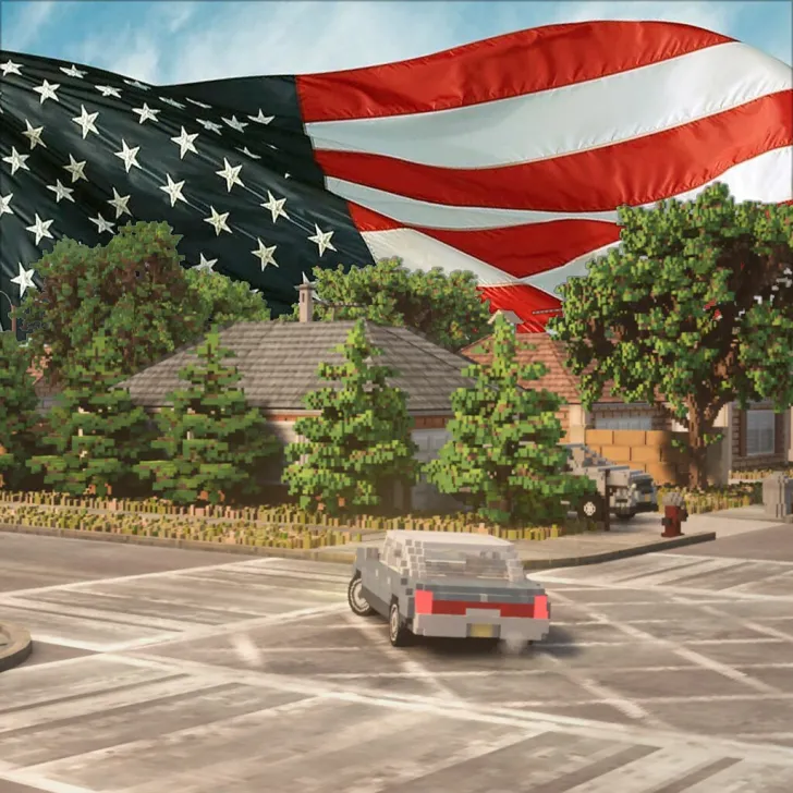 Endless US Suburb