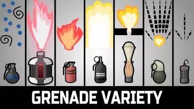 Grenade Variety for Combat Extended