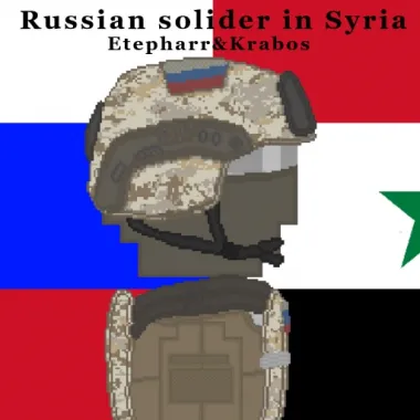 Russian solider in Syria