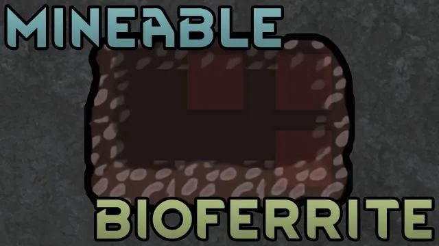 Mineable Bioferrite Ore