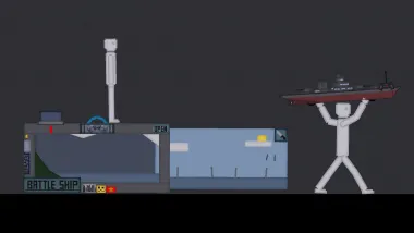Battle Ship Toy Box 1