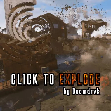 Click to Explode (Explode, Burn, Break)