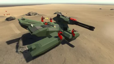 [Halo Project] Scorpion Tank (M808B Main Battle Tank) 5