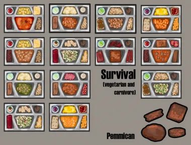 Food Texture Variety - Replacement 10