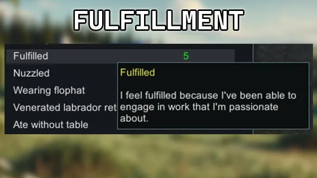 Fulfillment