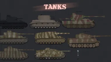 WW2 Germany & Tanks Mod 2