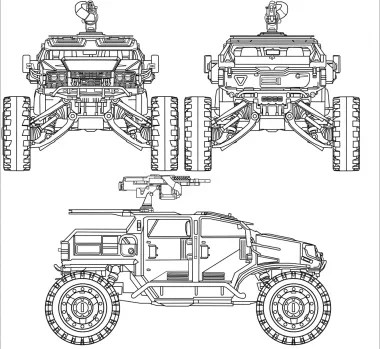 [HD2] M-102 Fast Recon Vehicle 1