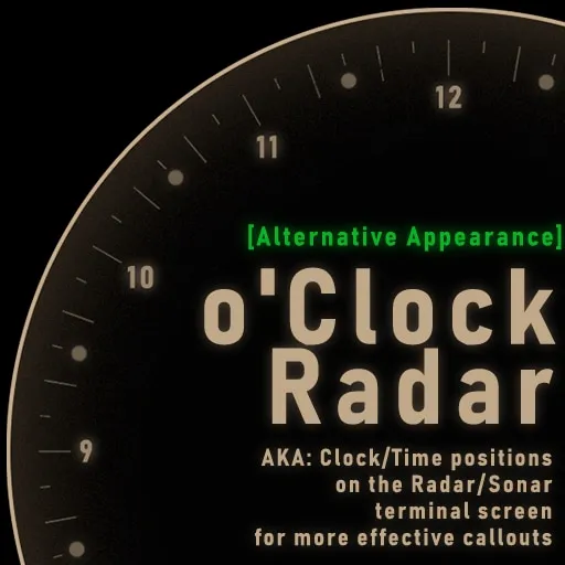 oClockRadar / Sonar [Alt Appearance]