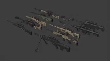 EZ GUN PACK---SNIPER PACK 1