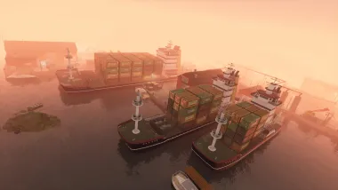 Spawnable Container Cargo Ship 4