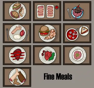 Food Texture Variety - Cannibalism 2
