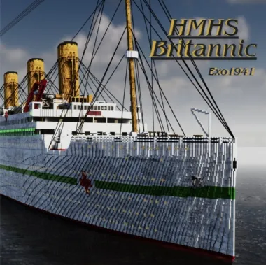 Drivable HMHS Britannic