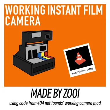 Working Instant Film Camera