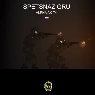 PU Spetsnaz GRU AK-74A