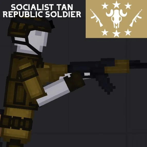 Socialist Tan Republic Soldier