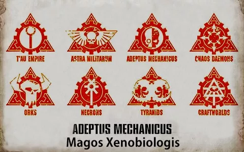 [WH40K]Adeptus Mechanicus: Magos Xenobiologis