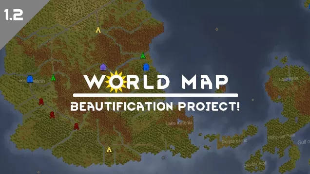 World Map Beautification Project