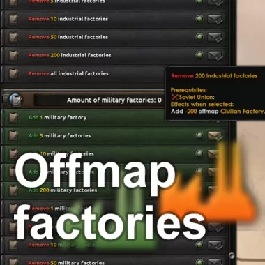 Fixed Offmap Factories