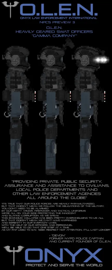 To serve and protect - N0REEs OLEN Private Police Force 4