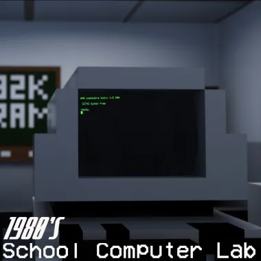 80's School Computer Lab