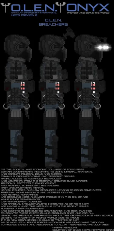 To serve and protect - N0REEs OLEN Private Police Force 7