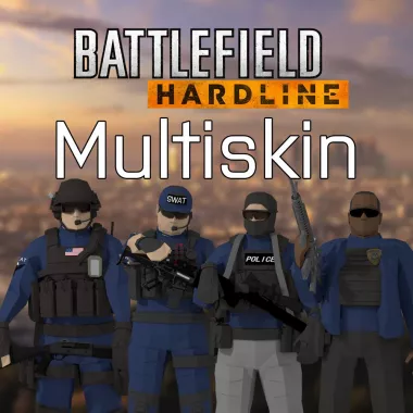 Battlefield Hardline SWAT Multiskin