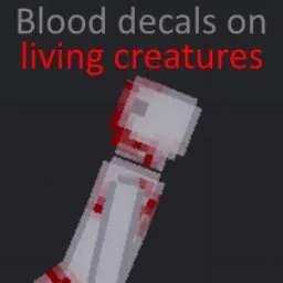 Blood Decals on living creatures