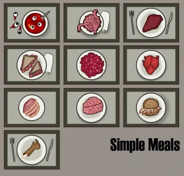 Food Texture Variety - Cannibalism 1