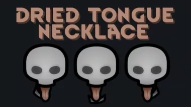 Dried Tongue Necklace