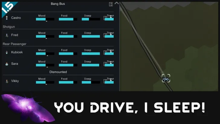 You Drive, I Sleep