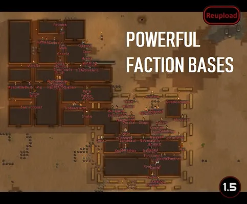 Powerful Faction Bases (Continued)