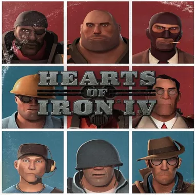 TF2 Mercs for their respective countries