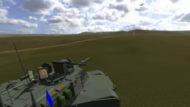 Konza Prarie - Long range tank combat and dogfights 4
