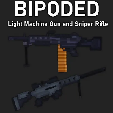 Bipod LMG and Sniper Rifle