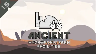 Ancient hydroponic farm facilities