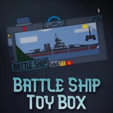 Battle Ship Toy Box