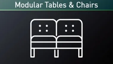 Modular Tables and Chairs
