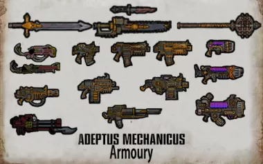 [WH40K]Adeptus Mechanicus: Armoury 1