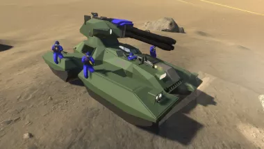 [Halo Project] Scorpion Tank (M808B Main Battle Tank) 1