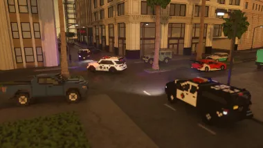 (ALS) LAPD police vehicles 2
