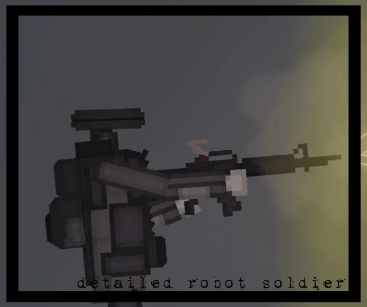 Detailed Robot Soldier