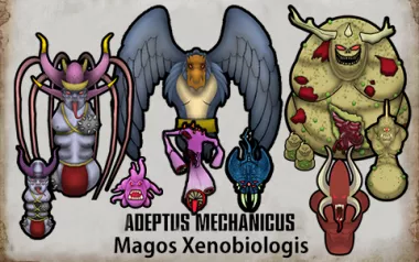 [WH40K]Adeptus Mechanicus: Magos Xenobiologis 0